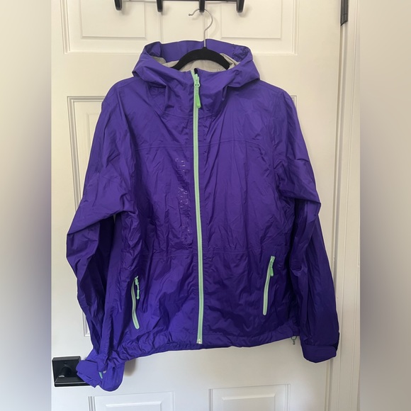 mammut dry tech rain / wind shell jacket purple - Picture 2 of 3